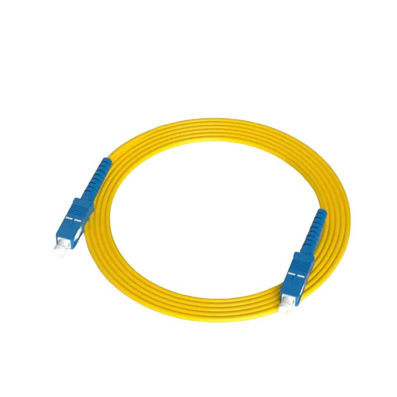 High-Performance Fiber Optic Patch Cables (LC/SC/FC/ST Connectors) (Single-mode single-core SC-SC (one cable), 3M)